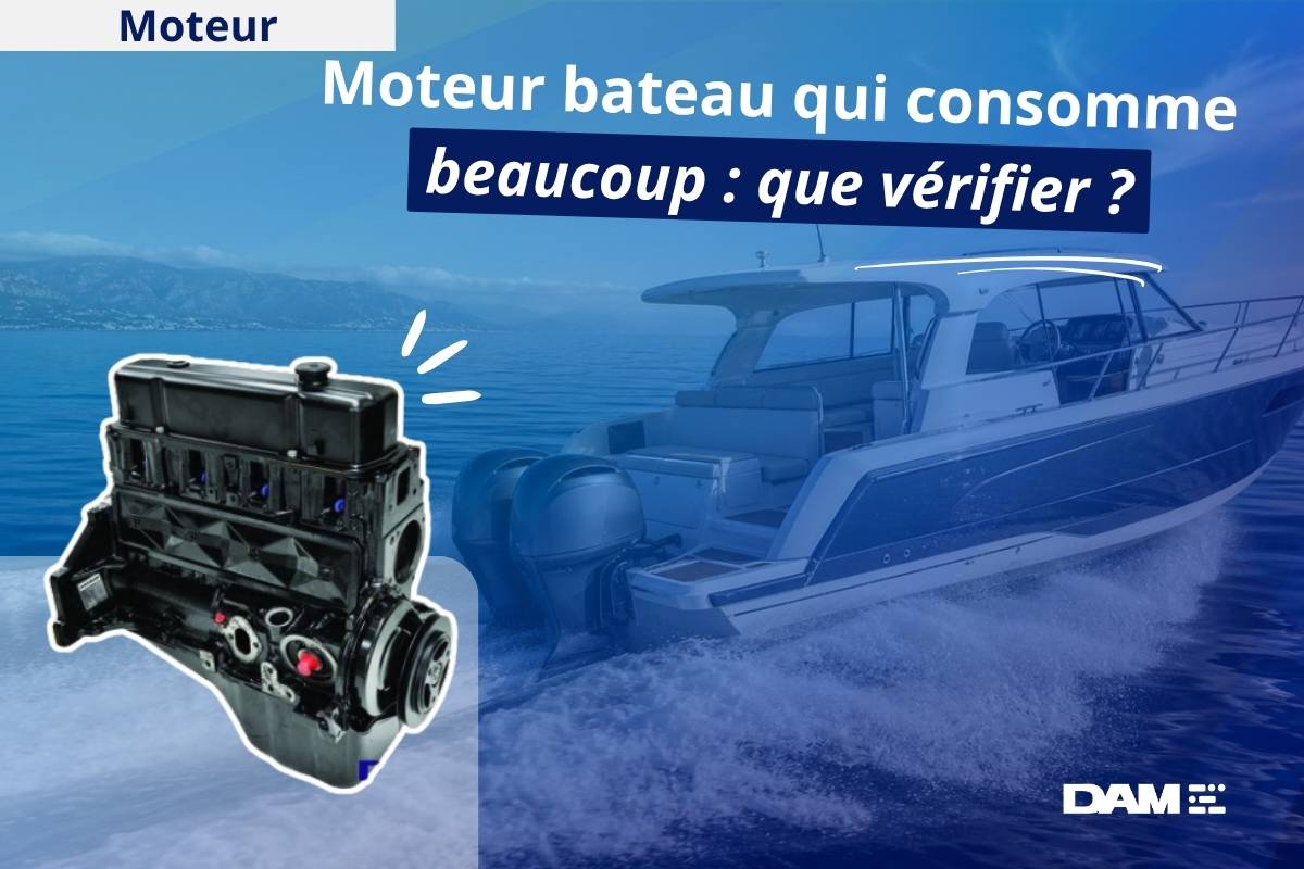 Moteur bateau qui consomme beaucoup : que vérifier ?